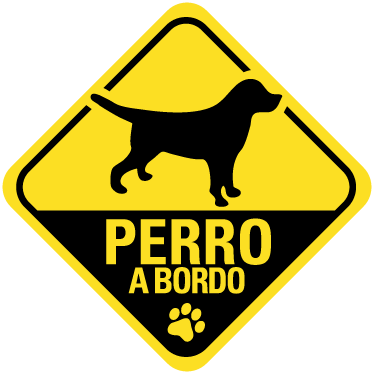 Sticker perro a - TenVinilo