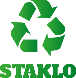 Naljepnica za recikliranje staklene posude - TenStickers