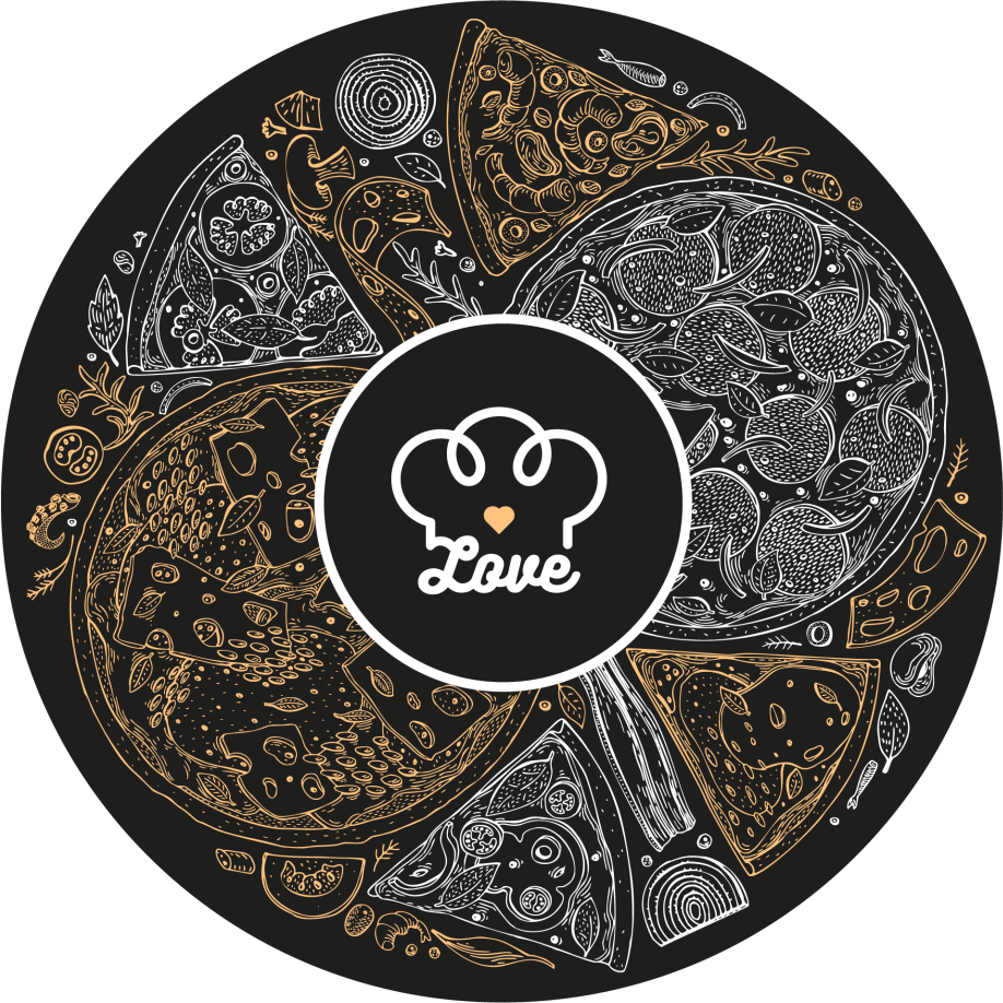 벽 스티커 요리 요리 사랑 그림 - TenStickers