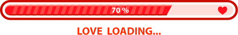 Loading love love sticker - TenStickers