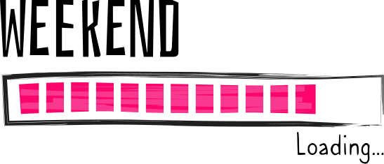 Loading the weekend icon sticker - TenStickers