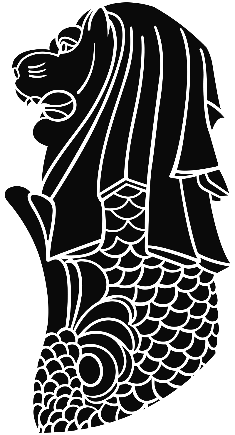 新加坡象征汽车贴纸 - TenStickers