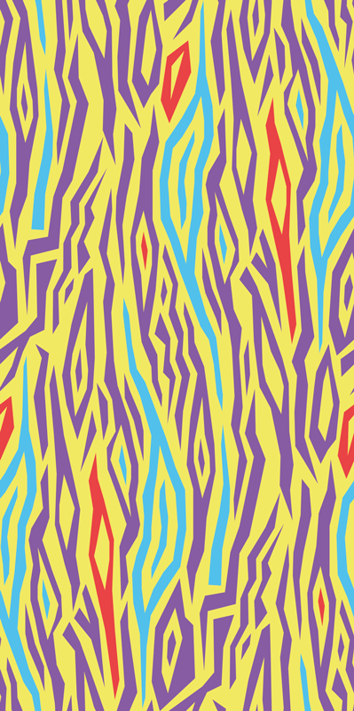 Autocolant iphone vintage zebra animal print - TenStickers