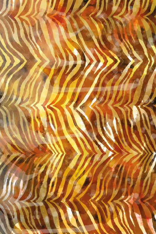 Skin iPhone textura cebra dorada - TenVinilo