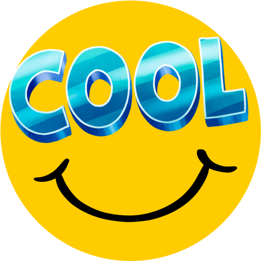 Cool Smiley Skateboard sticker - TenStickers