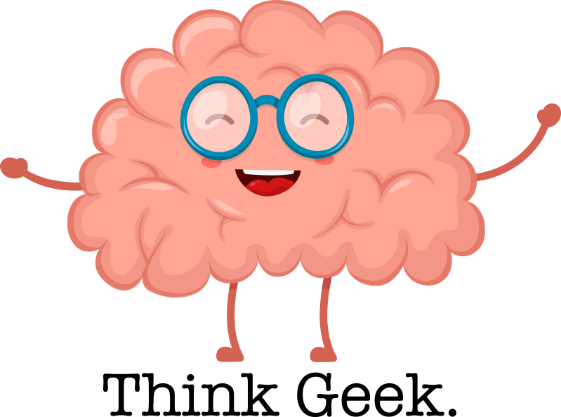 Think Geek Brain science stickers - TenStickers