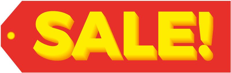 Sale 3D Word window sticker - TenStickers