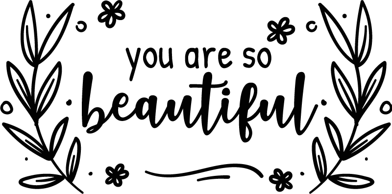 You are so beautiful  laptop skins - TenStickers