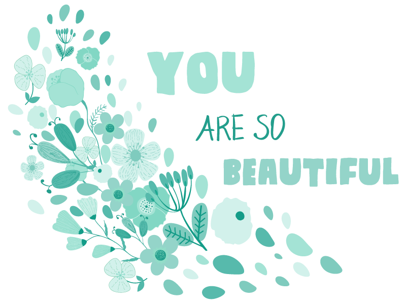 You are so beautiful popular saying decal - TenStickers