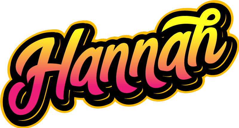 graffiti names for girls hannah