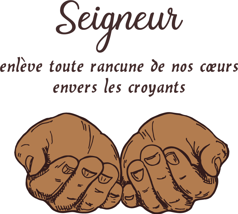 Sticker Oriental Prière de réconciliation - TenStickers