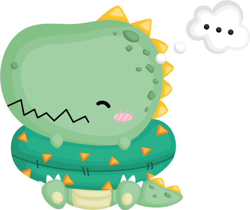 COMO DESENHAR UM DINOSSAURO T-REX KAWAII 