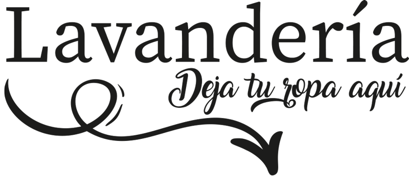 Vinilo escaparate Deja tu ropa aquí - TenVinilo