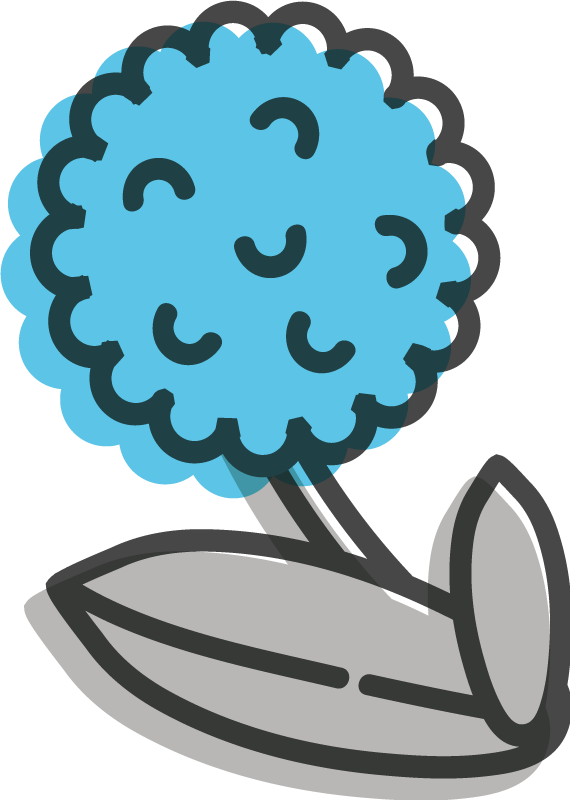 Adesivo decorativo flores Dente de leão grátis - TenStickers