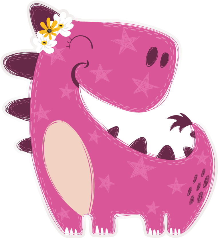 Pink Animal Dinosaur Pink PNG , Clipart De Dinossauro, Rosa