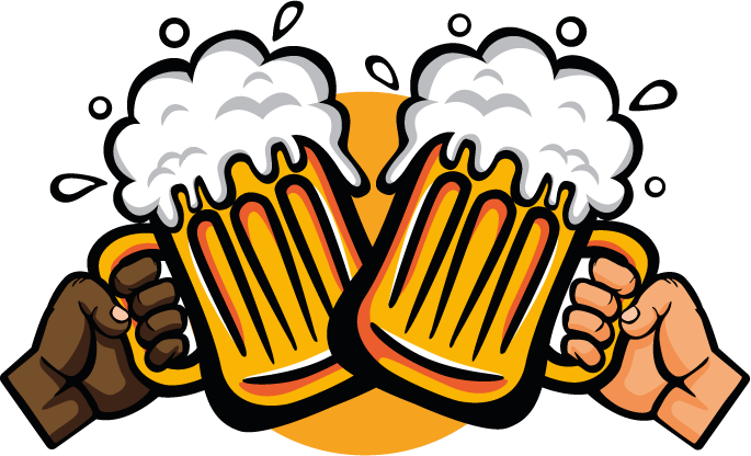 Soepel sirene Eeuwigdurend Beer cheers drink wall sticker - TenStickers