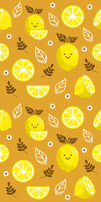 αυτοκόλλητο χαμογελαστά λεμόνια huawei - TenStickers