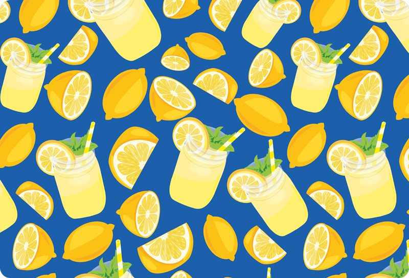 レモンジュースラップトップビニールスキン - TENSTICKERS