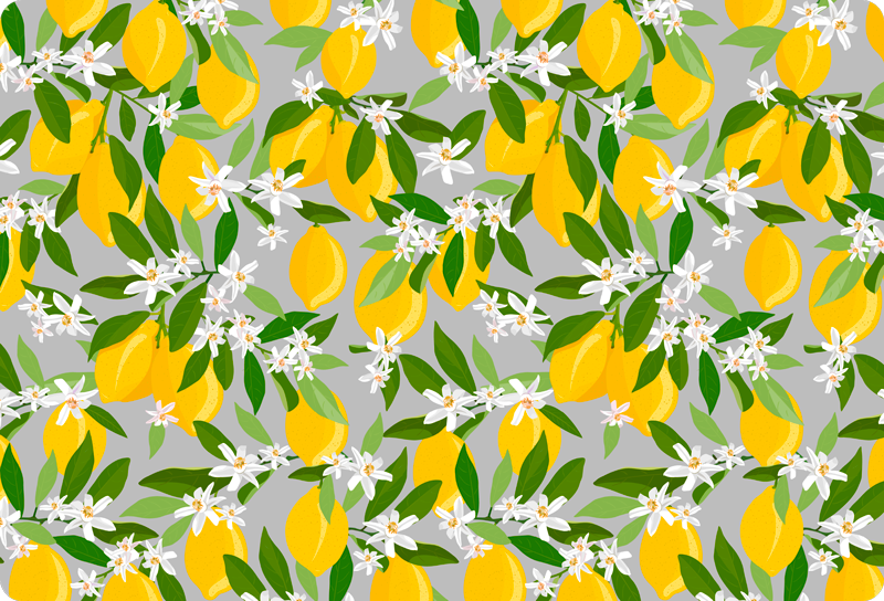 Lemon tree laptop vinyl skins - TenStickers