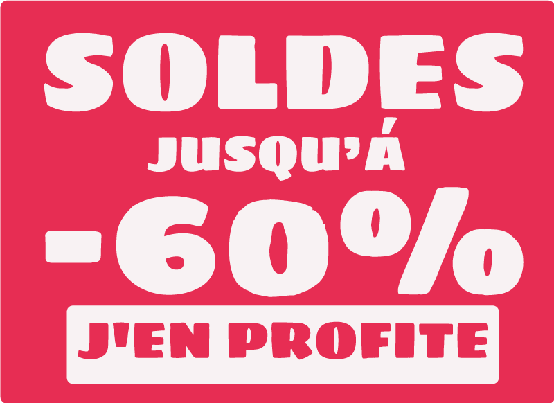 Vitrophanie Réduction j'en profite - TenStickers