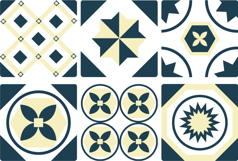 Nalepka za ploščice alionsa - TenStickers