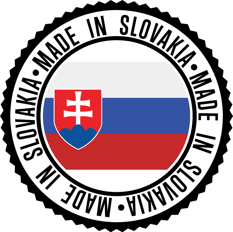 Nálepka vyrobená na slovensku - Tenstickers