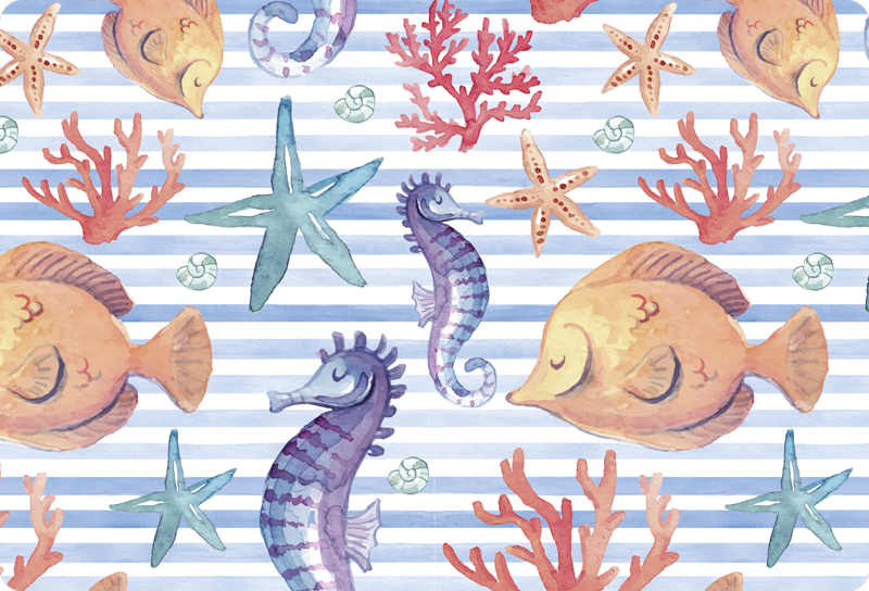 Sea life laptop  vinyl skins - TenStickers