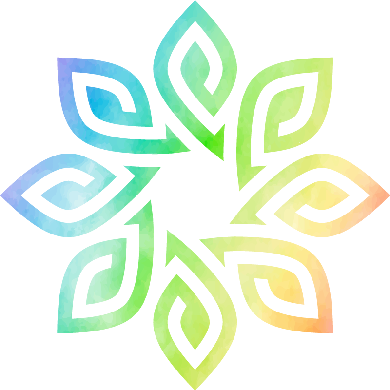 Vinilo ornamental concepto hoja viva - TenVinilo