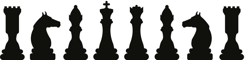 board game chess pieces game sticker - TenStickers