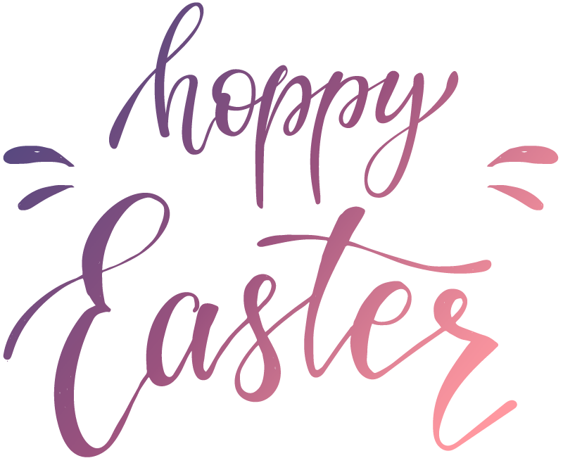 Hoppy Easter wall sticker - TenStickers