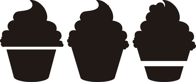 Jednobarevný košíček s potiskem - TenStickers