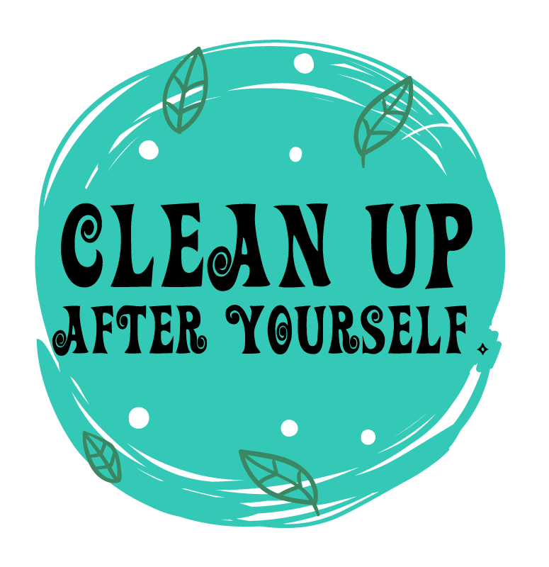 Clean Up After Yourself Home Quote Wall Sticker Tenstickers