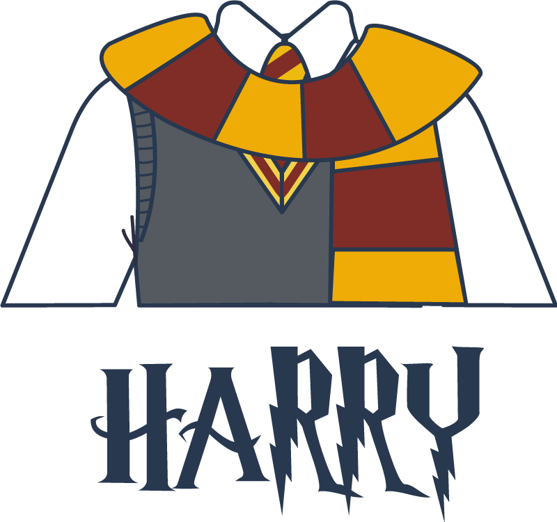 harry potter uniforma cikartmasi tenstickers