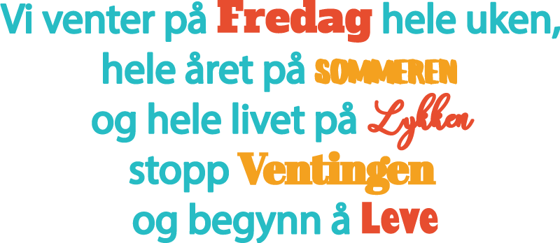 Begynn å leve motiverende wallstickers sitater - Tenstickers