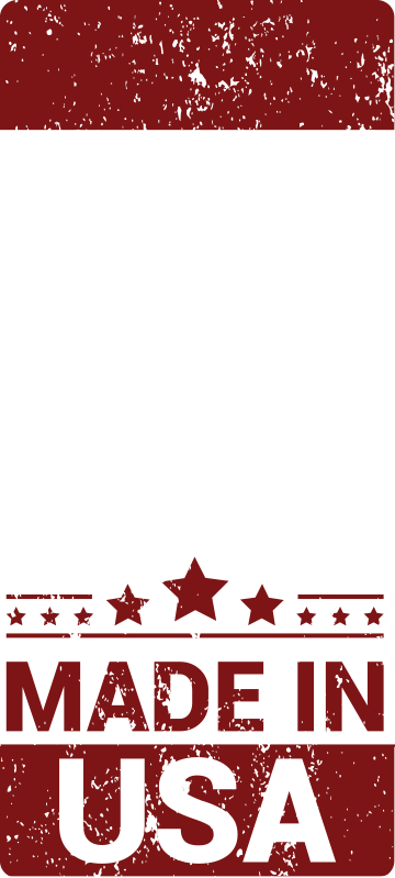 Made in USA fridge sticker - TenStickers