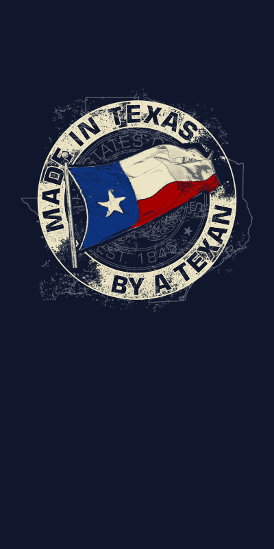 Texas flag fridge vinyl sticker - TenStickers