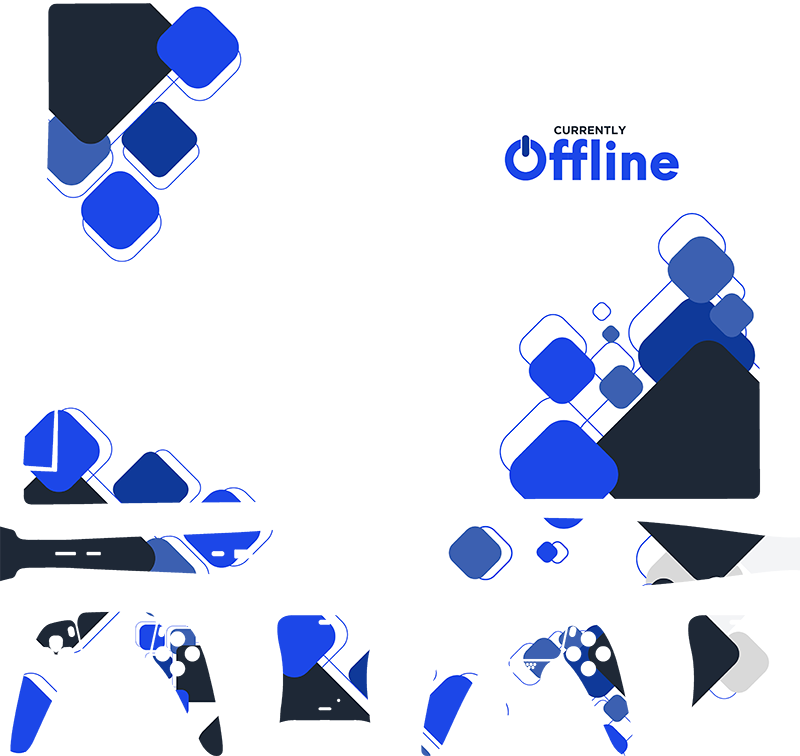 Modelo de banner para jogos offline estiloso