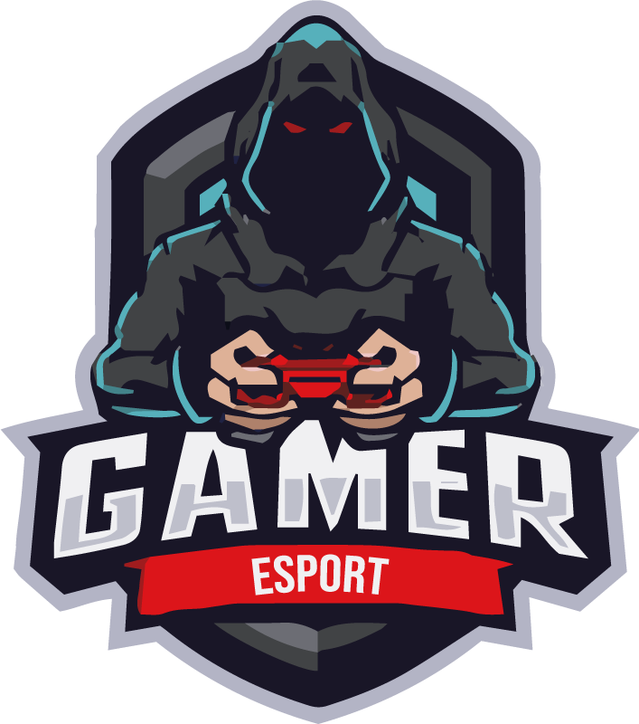 Games gaming gamer logo' Sticker