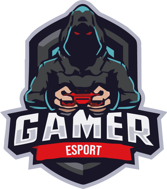 Gamer, Mascot logo, Sticker design 674733 Vector Art at Vecteezy