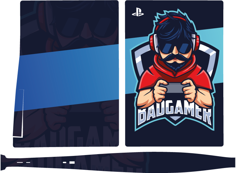 Vinilo PlayStation Mascota del mal jugador - TenVinilo