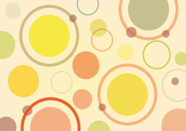 Laptop Aufkleber Kreise - TenStickers