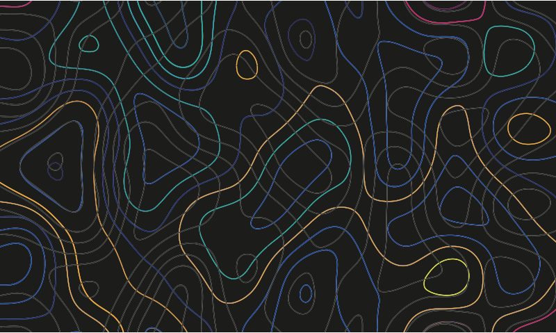 Vinilo para mueble Formas multicolores - TenVinilo