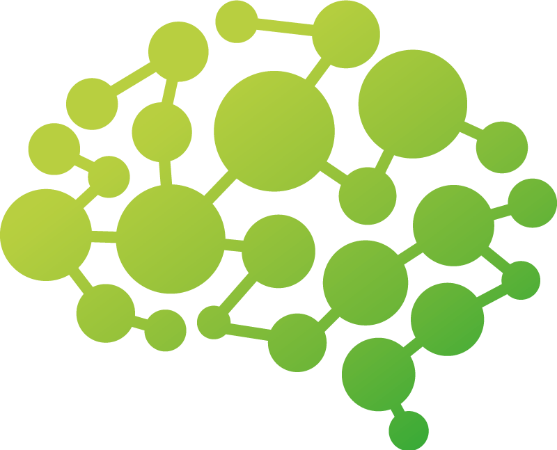 Dods hjerne kontor klistremerke - Tenstickers