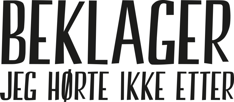 Morsomme ikke lytte tekst wallstickers sitater - Tenstickers