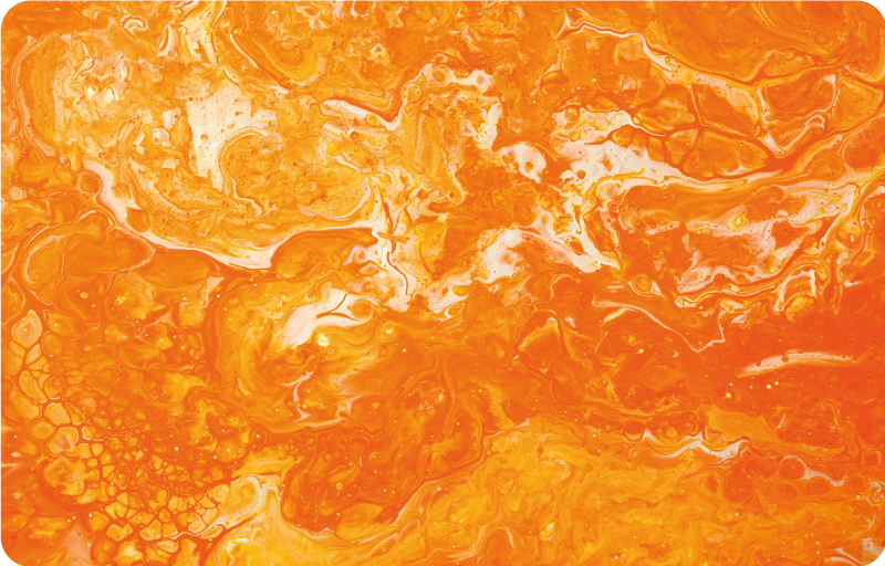 Adesivo per laptop motivo arancione bold - TenStickers