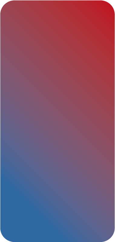 Huawei stickers Blauwe en rode verloopkleuren - TenStickers