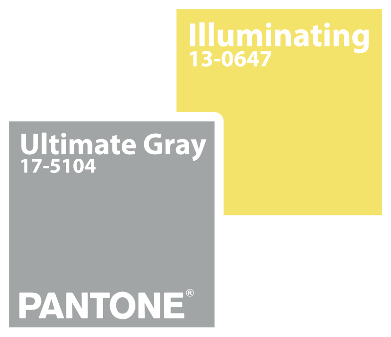 Vinilo abstracto Colores pantone 2021 - TenVinilo