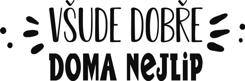 Bůh a domov citují samolepku na zeď - TenStickers