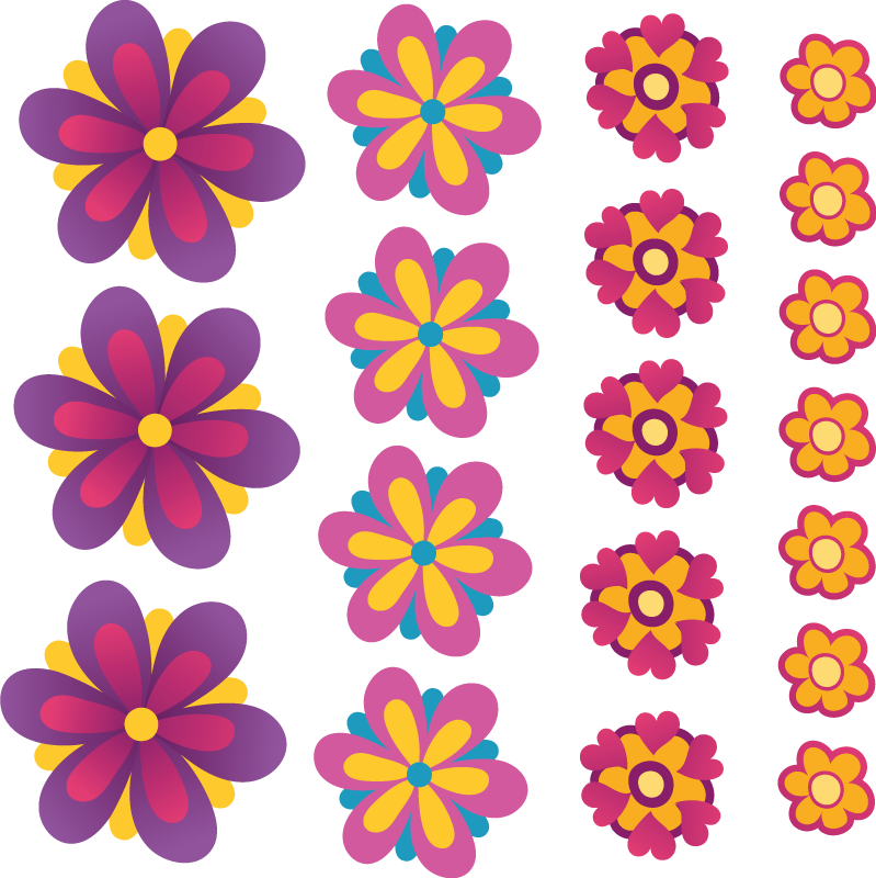 70s flowers