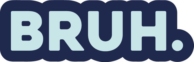 Bruh. laptop skins decoration - TenStickers